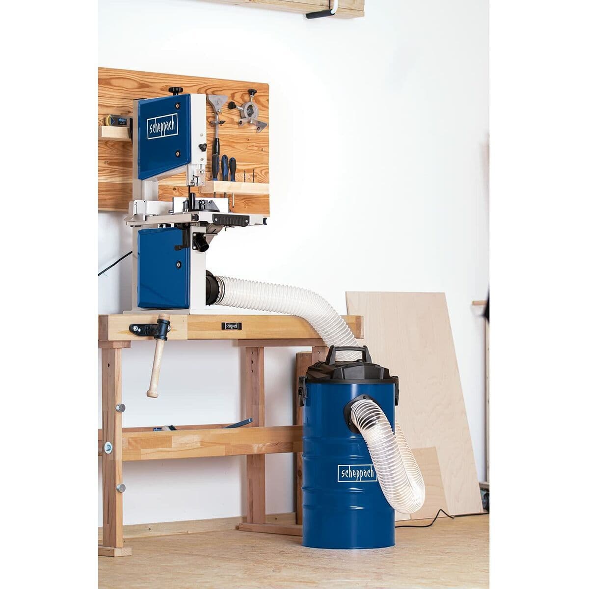 Scheppach S7152779 Σκούπα Στάχτης 1200W με Κάδο 65lt 3
