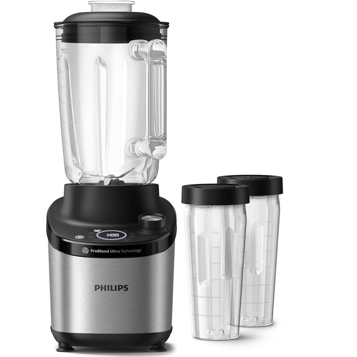 Philips 7000 Series Μπλέντερ με Γυάλινη Κανάτα 2 lt 1500W Ασημί 8