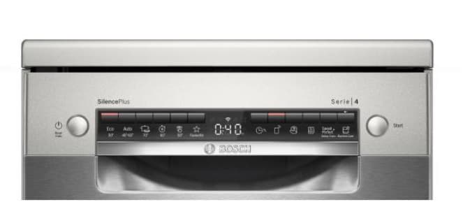 Bosch Ελεύθερο Πλυντήριο Πιάτων με Wi-Fi για 10 Σερβίτσια Π45xY84.5εκ. Inox SPS4EKI24E 5