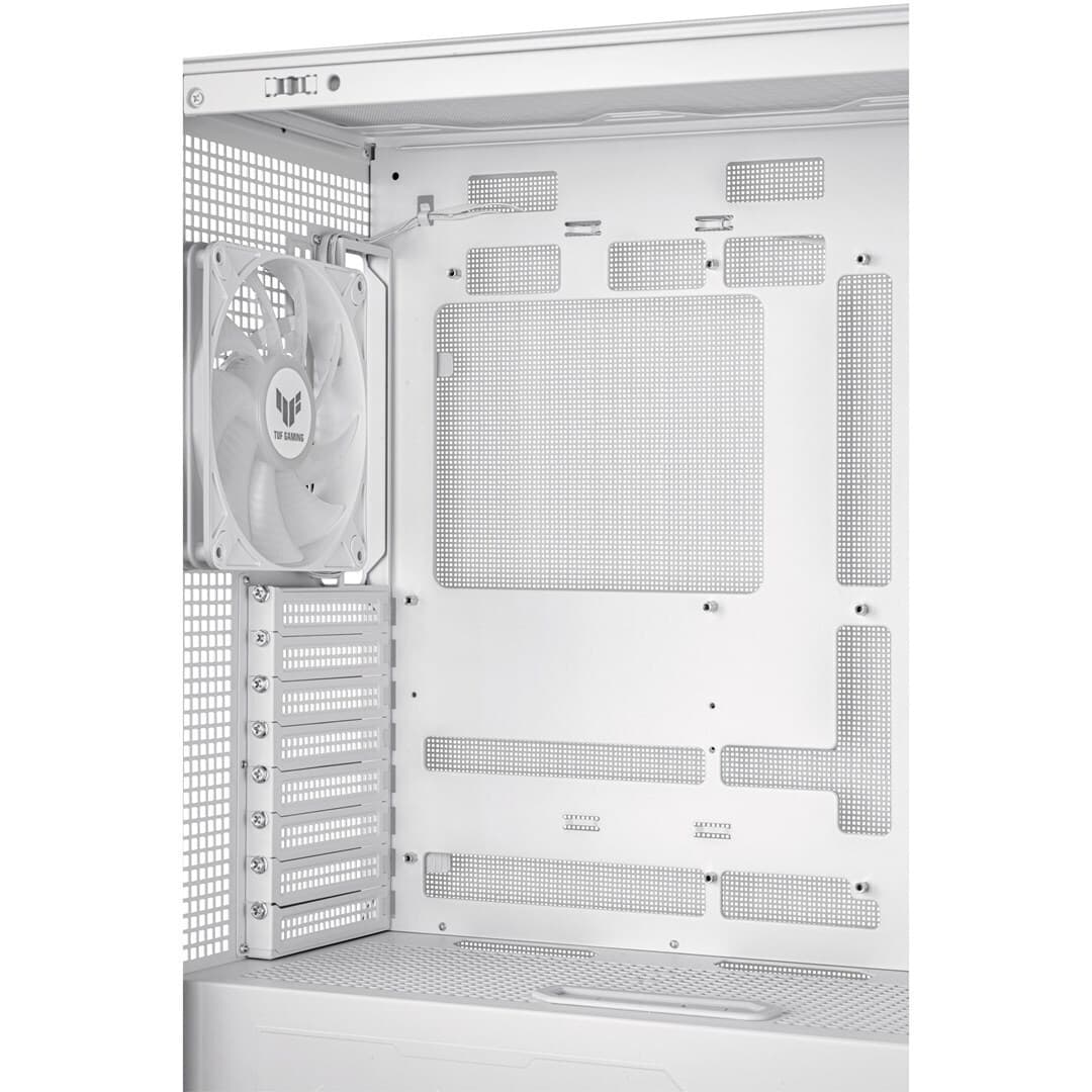 Asus TUF Gaming GT302 ARGB Midi Tower Κουτί Υπολογιστή με Πλαϊνό Παράθυρο Λευκό 5