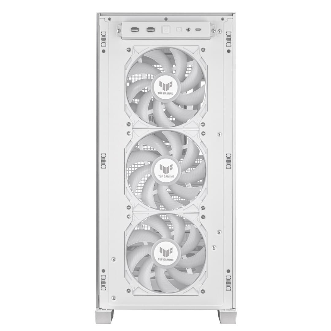 Asus TUF Gaming GT302 ARGB Midi Tower Κουτί Υπολογιστή με Πλαϊνό Παράθυρο Λευκό 13