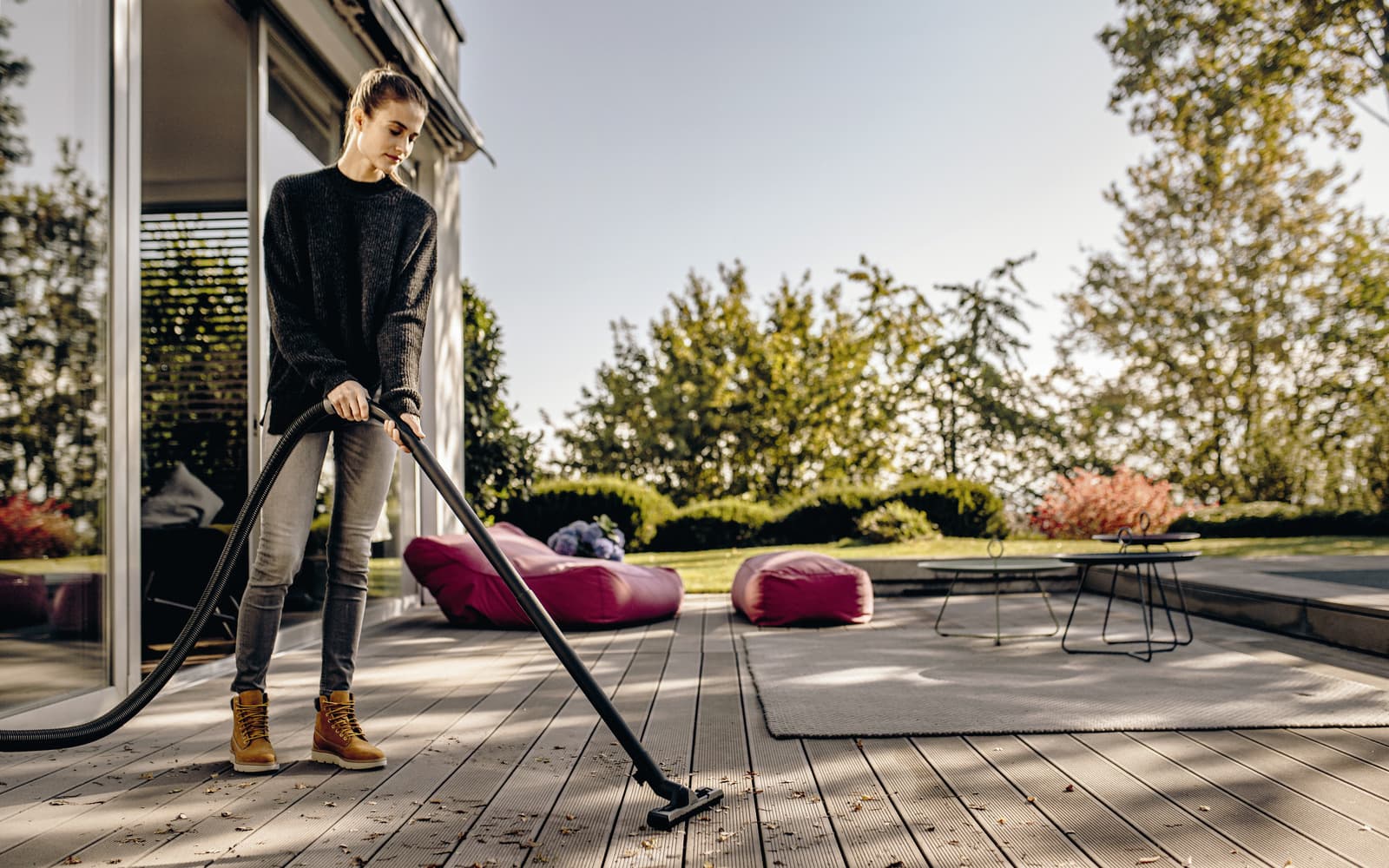 Karcher WD 4 V-20/5/22 Σκούπα Υγρών / Στερεών 1000W με Πλαστικό Κάδο 20lt 6