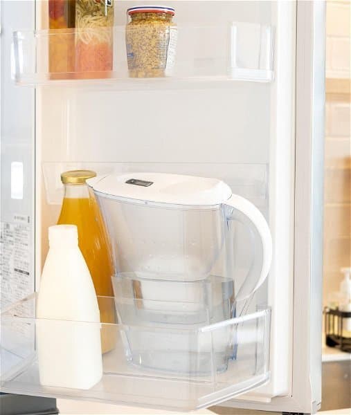 Brita Marella Κανάτα Σερβιρίσματος Πλαστική White με Φίλτρο 2400ml 1052789