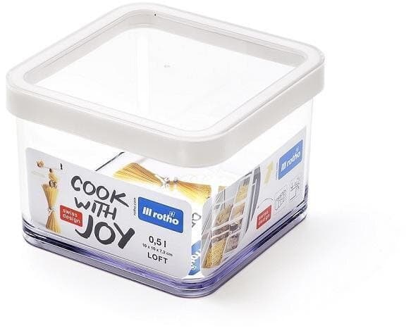 Rotho Babydesign Δοχείο Φαγητού Πλαστικό Διάφανο 500ml CEN-60433 6