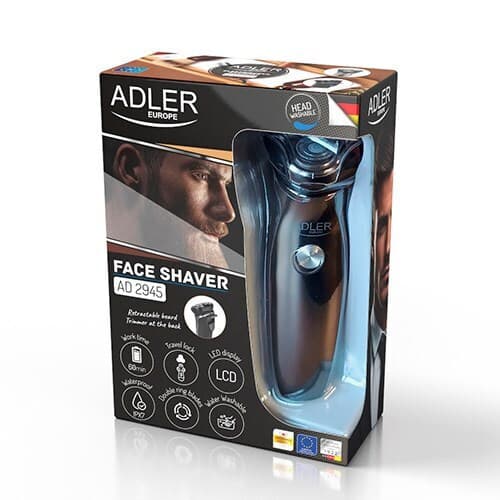 Adler AD 2945 Περιστρεφόμενη Ξυριστική Μηχανή Προσώπου Επαναφορτιζόμενη 3