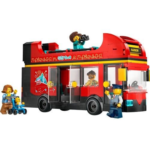 LEGO City Red Double-decker Sightseeing Bus για 7+ Ετών 384τμχ 60407 2