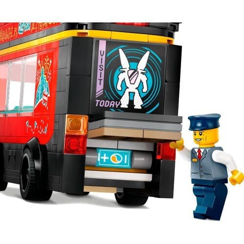 LEGO City Red Double-decker Sightseeing Bus για 7+ Ετών 384τμχ 60407 5