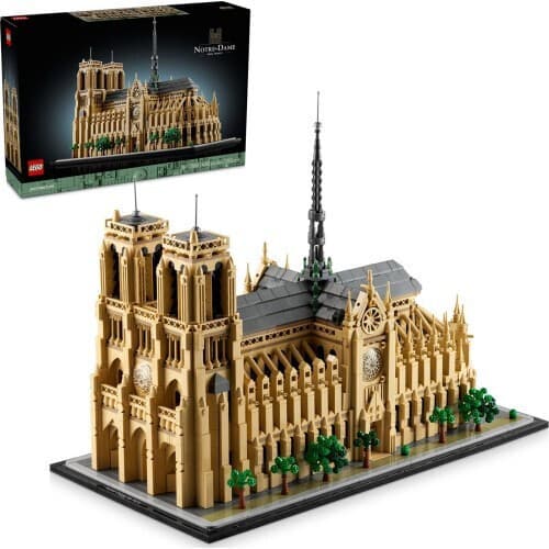 LEGO Architecture Notre-Dame De Paris για 18+ Ετών 4383τμχ 21061 2