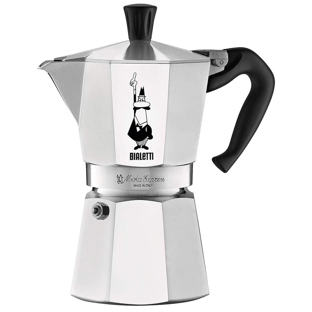 Bialetti Moka Express Μπρίκι Espresso 2cups Ασημί 0001168/OC 2