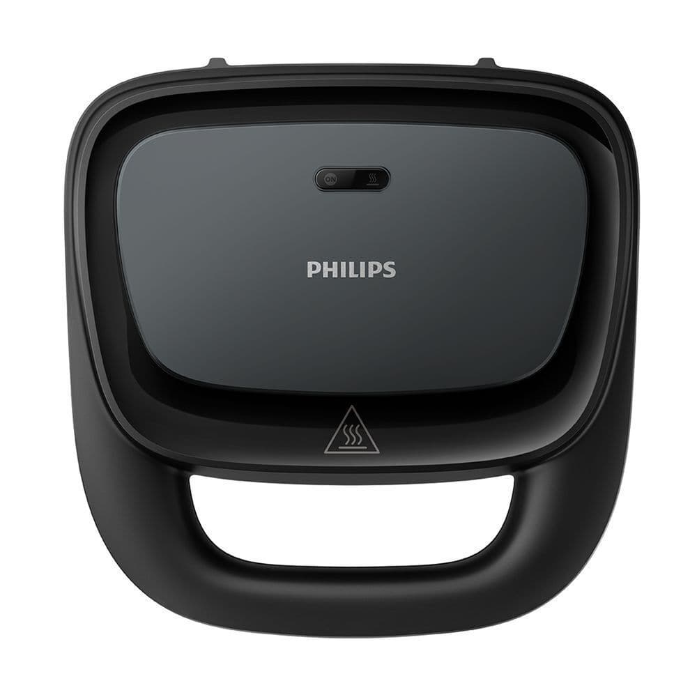 Philips Τοστιέρα Γκριλιέρα 750W Μαύρη HD2330/90