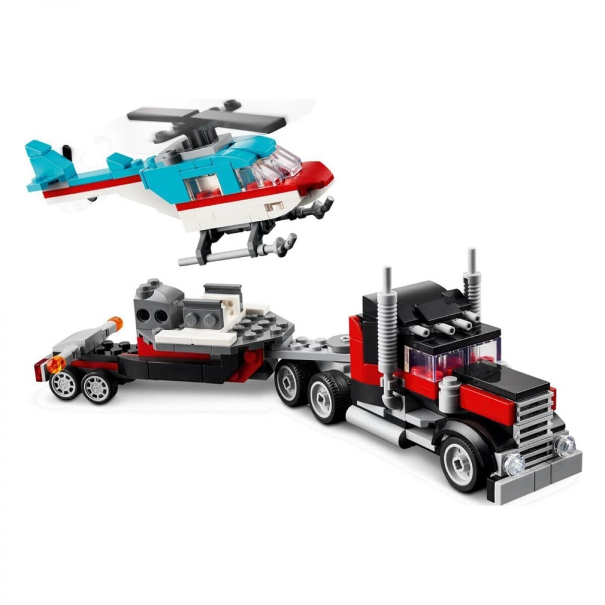 LEGO Creator Flatbed Truck With Helicopter για 7+ Ετών 270τμχ 31146 7