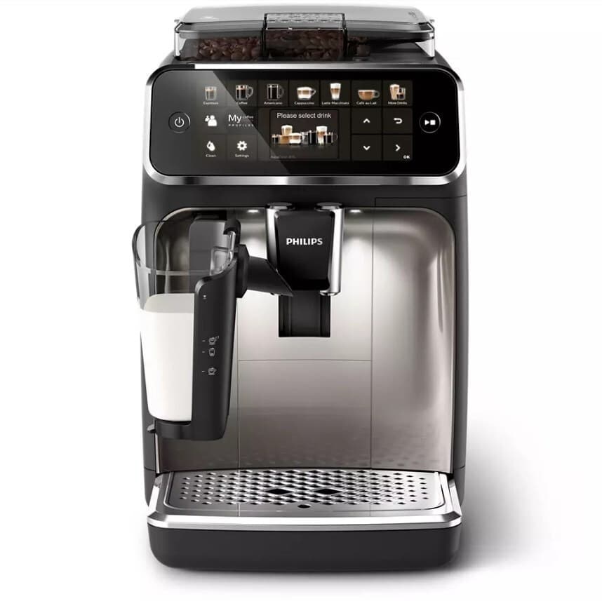 Philips Series 5500 Αυτόματη Μηχανή Espresso 1500W Πίεσης 15bar με Μύλο Άλεσης Μαύρη EP5547/90 4