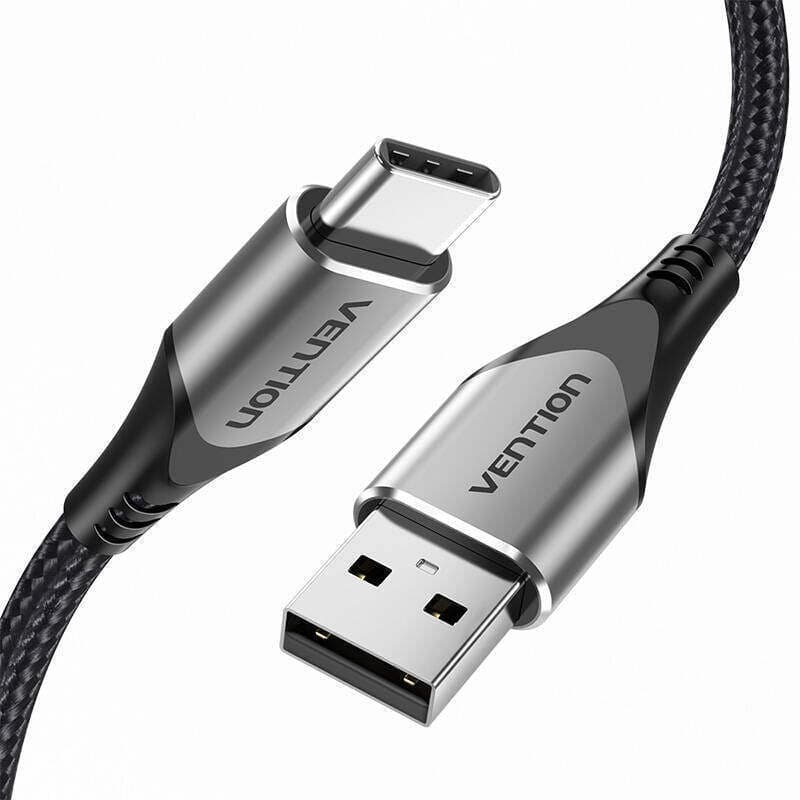 Vention USB 2.0 Cable USB-C male - USB-A 60W Γκρι 1m CODHF 4