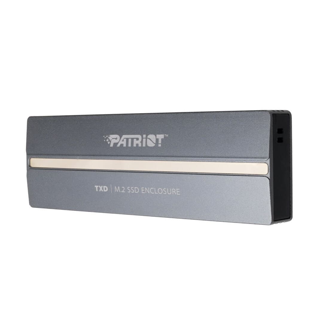 Patriot Θήκη για Σκληρό Δίσκο M.2 SATA III NVME με σύνδεση Type-C σε Γκρι χρώμα PV810UPNGM 14