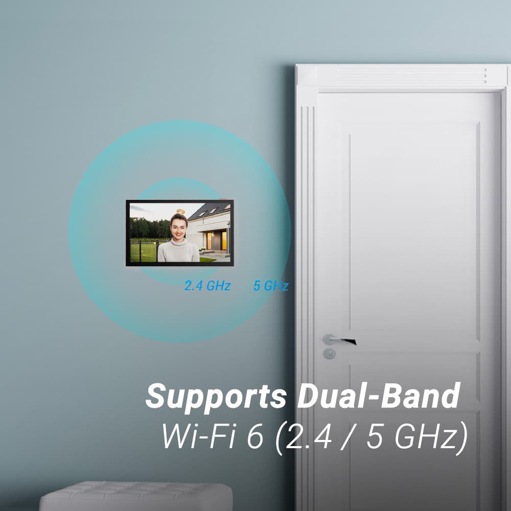 Ezviz HP5 Κουδούνι Πόρτας Wi-Fi 318500204 Μαύρο 4