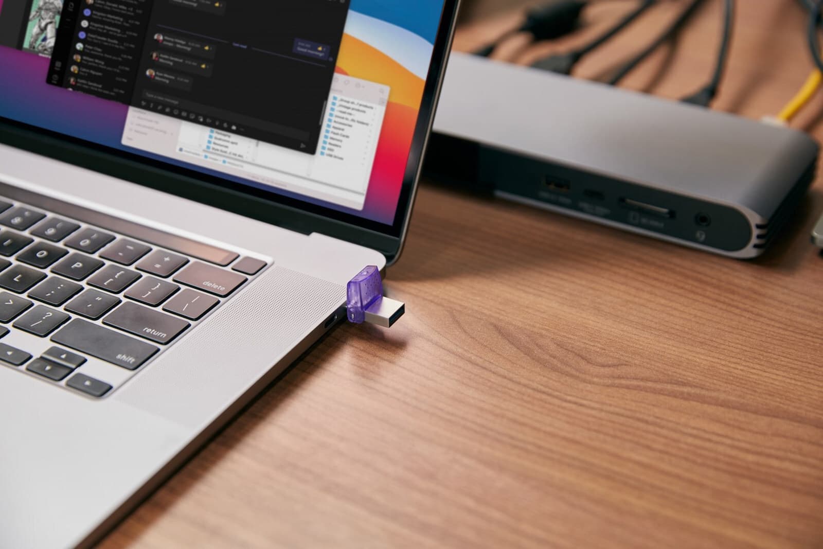 Kingston DataTraveler MicroDuo 3C 64GB USB 3.1 Stick με σύνδεση USB-A & USB-C Μωβ 8