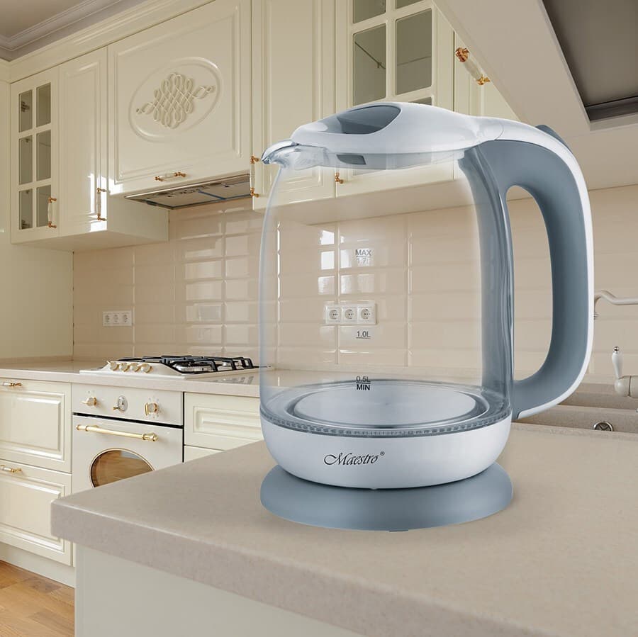 Maestro Βραστήρας 1.7lt 2200W Γκρι MR-056 5