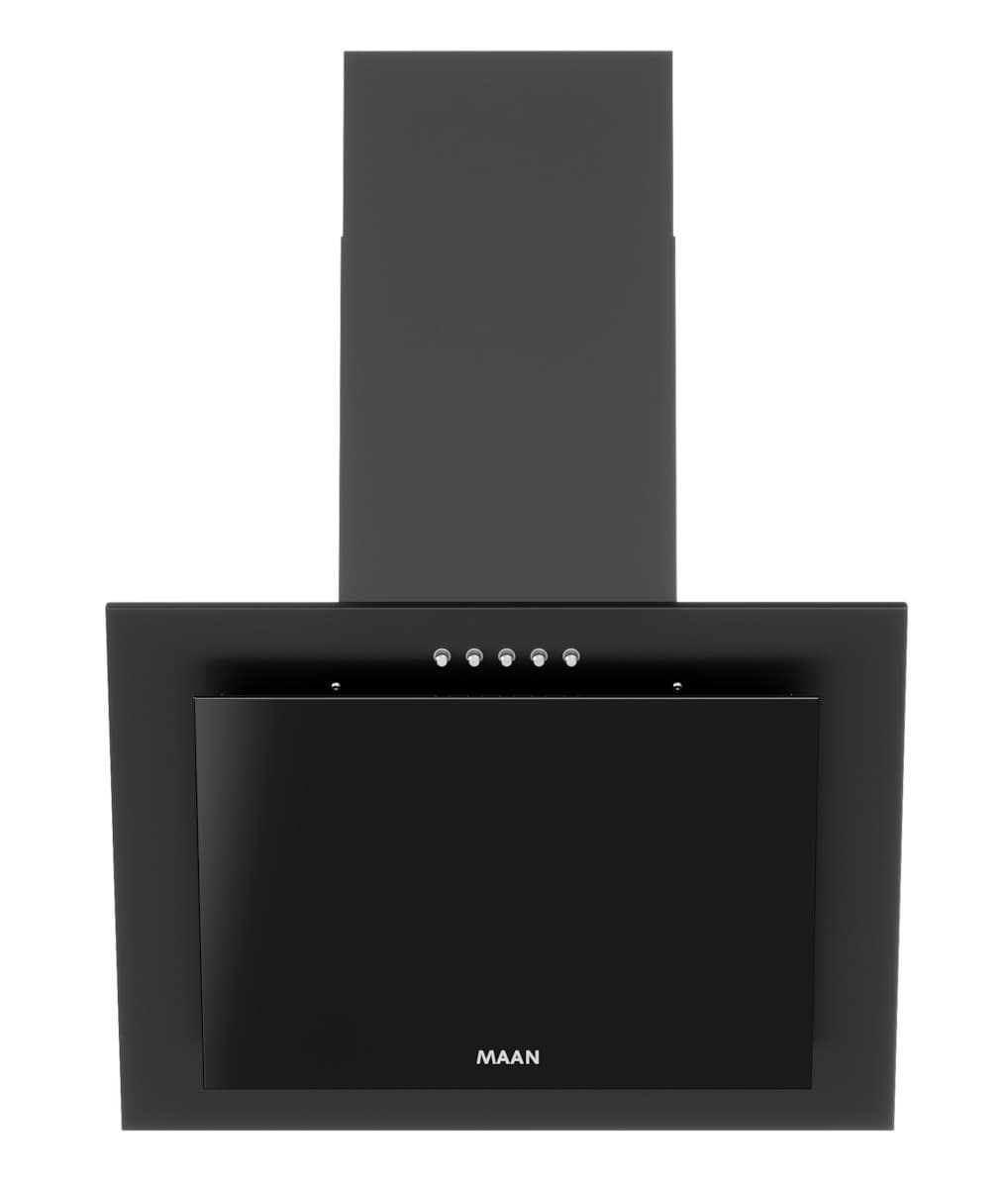 Maan Vertical PG 50 Απορροφητήρας Καμινάδα Ανακύκλωσης 50cm Μαύρος 5