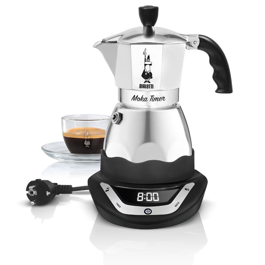 Bialetti Ηλεκτρικό Μπρίκι Espresso 2cups Καφέ 0006092/NP 2