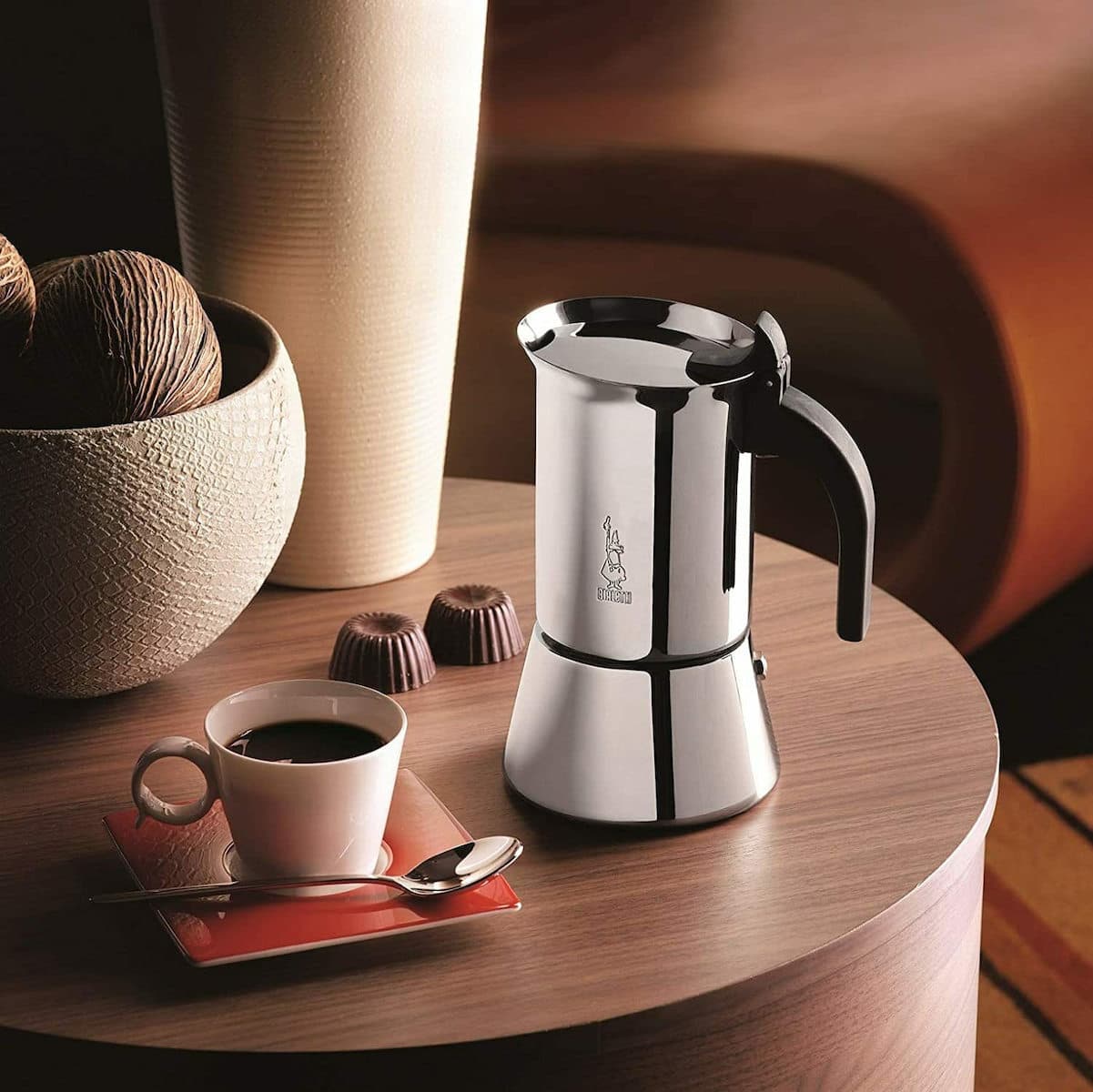 Bialetti Venus Μπρίκι Espresso 4cups Inox Ασημί 0007254/CN 5