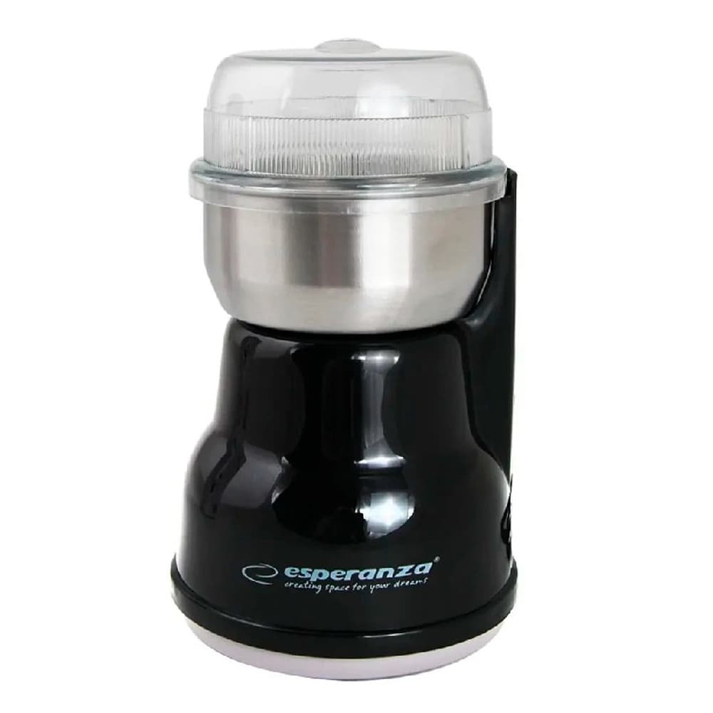 Esperanza EKC002K Ηλεκτρικός Μύλος Καφέ 160W με Χωρητικότητα 50gr Μαύρος 2