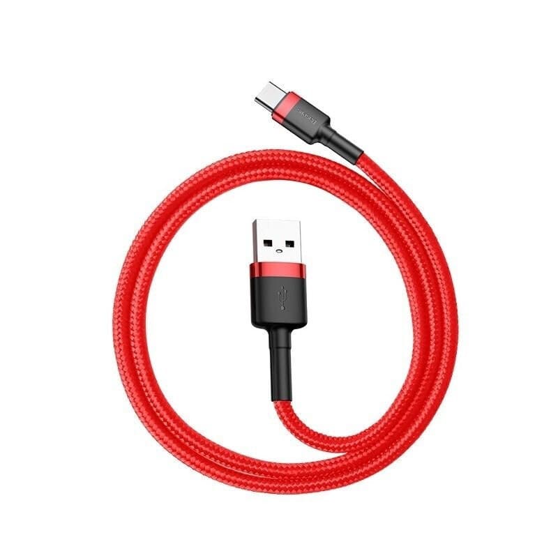 Baseus Cafule USB 2.0 Cable USB-C male - USB-A Κόκκινο 2m CATKLF-C09 2