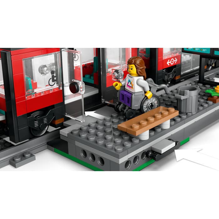 LEGO City Downtown Streetcar and Station για 7+ Ετών 811τμχ 60423 7