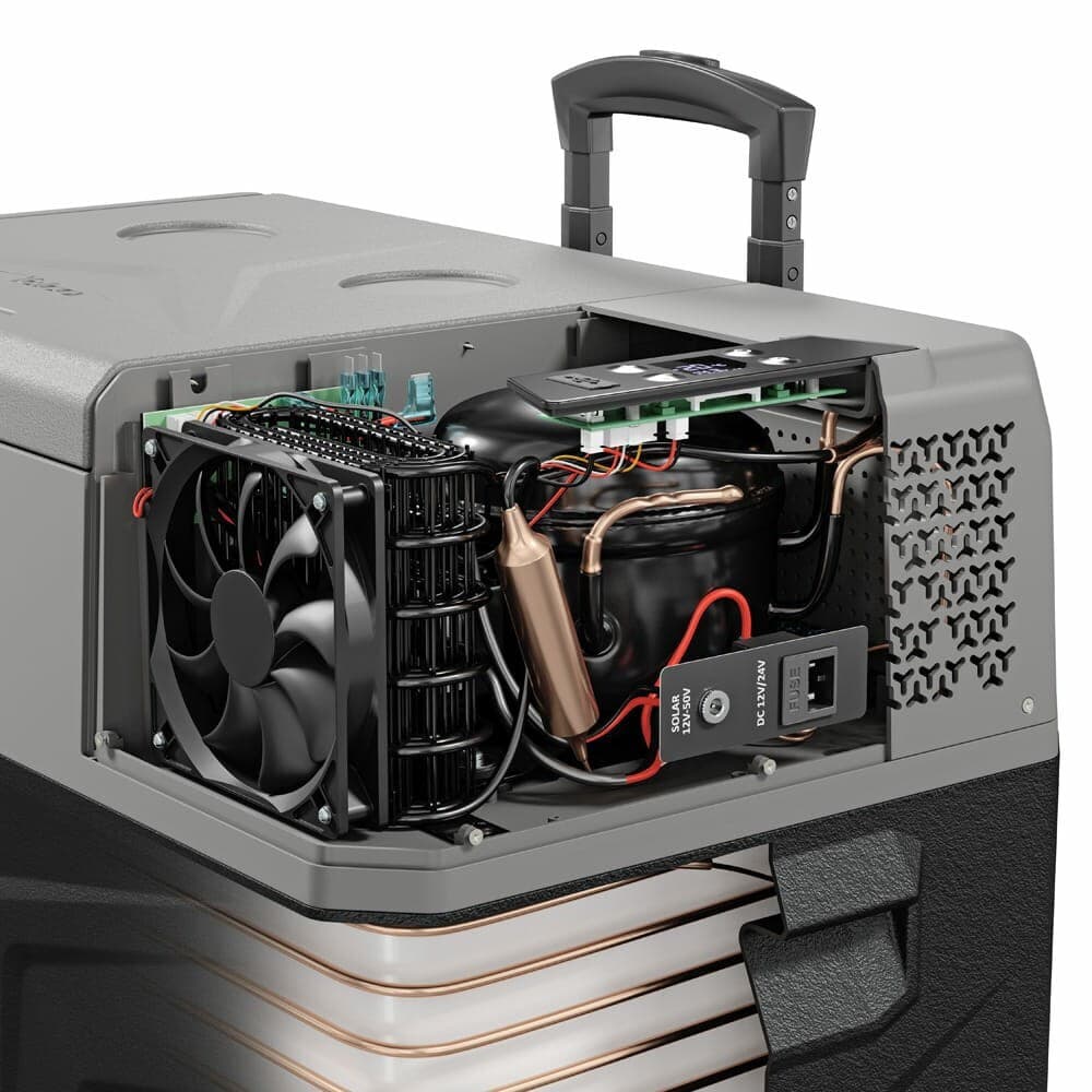 Yolco Φορητό Ψυγείο 28lt 12V / 24V Μαύρο 5