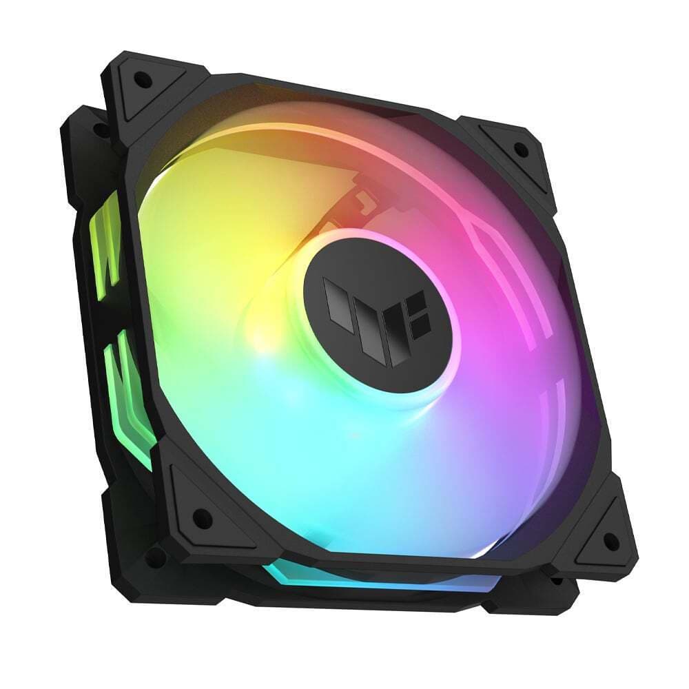 Asus TUF Gaming TR120 Reverse Blade Case Fan (2000rpm / 76.3cfm) με ARGB Φωτισμό και Σύνδεση 4-Pin PWM 3τμχ 5