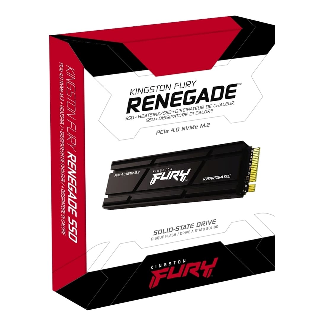 Kingston Fury Renegade w Heatsink SSD 2TB τύπου M.2 με σύνδεση PCI Express 4.0 και Ψύκτρα (PS5 Compatible) SFYRDK/2000G 4