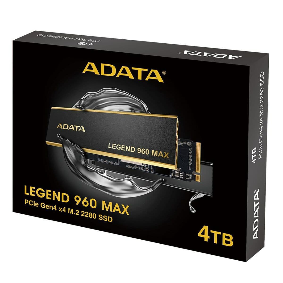 Adata Legend 960 MAX SSD 4TB τύπου M.2 με σύνδεση PCI Express 4.0 και Ψύκτρα ALEG-960M-4TCS 4