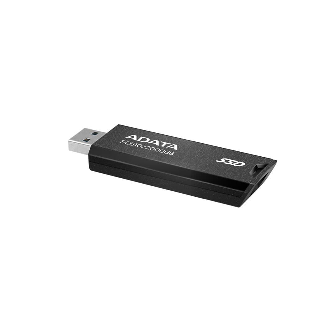 Adata SC610 USB-A 3.2 Εξωτερικός SSD 2TB Μαύρο 3