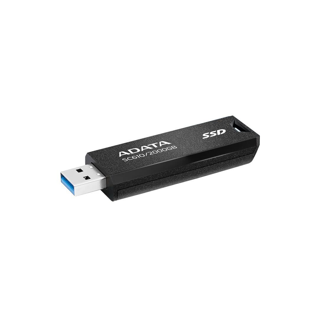 Adata SC610 USB-A 3.2 Εξωτερικός SSD 2TB Μαύρο 5