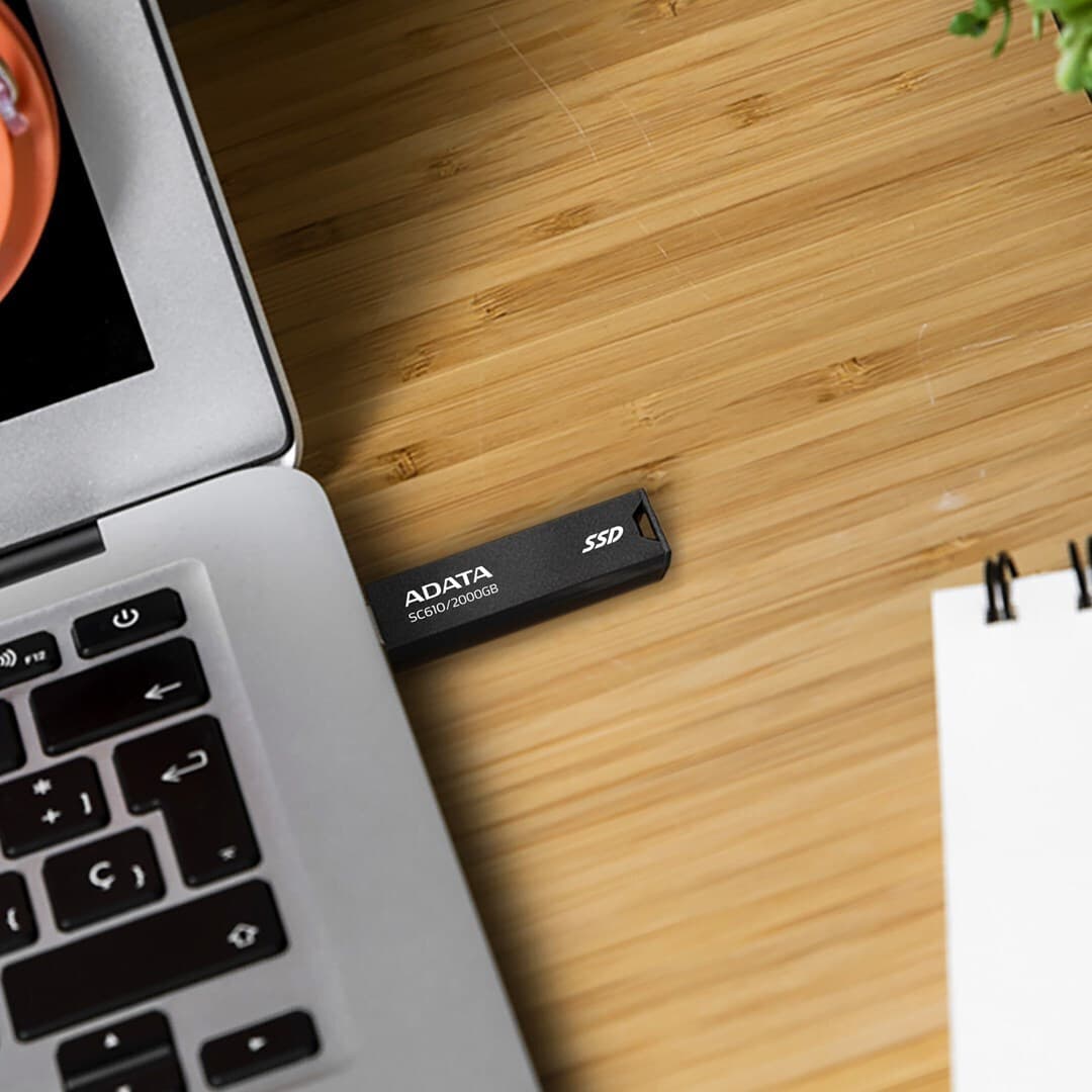 Adata SC610 USB-A 3.2 Εξωτερικός SSD 2TB Μαύρο 9