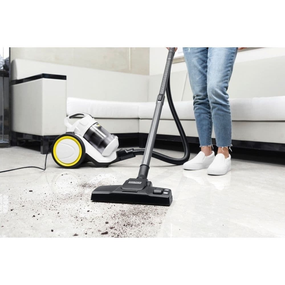 Karcher VC 3 Ηλεκτρική Σκούπα 700W με Κάδο 0.9lt Λευκή 7