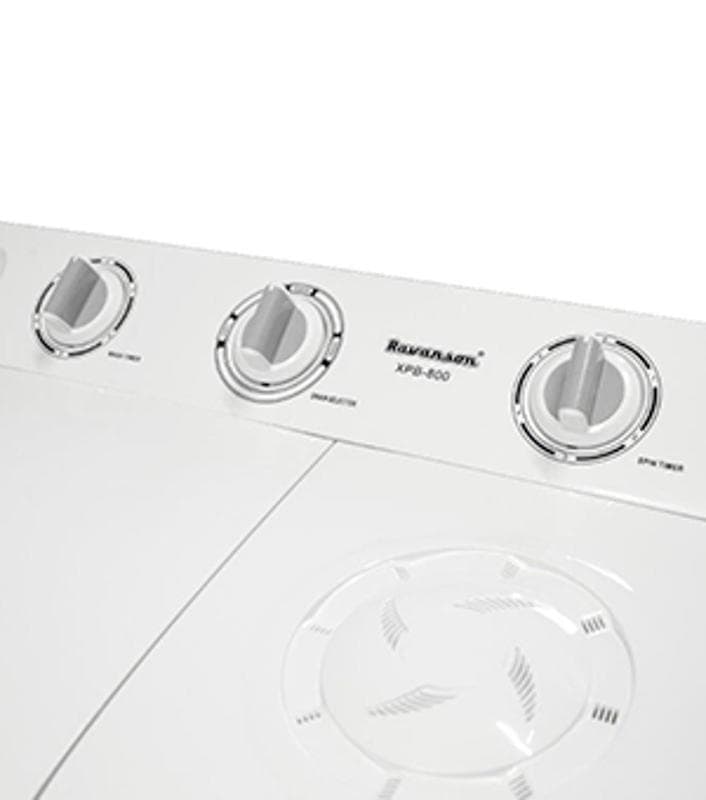 Ravanson Φορητό Πλυντήριο σε Λευκό Χρώμα XPB-800 3