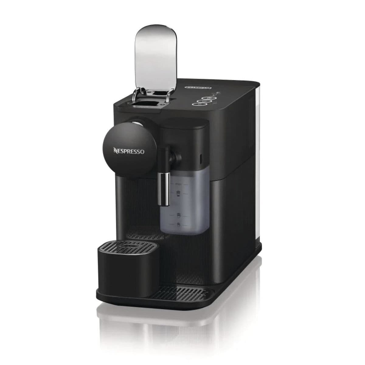 De'Longhi Lattissima One Καφετιέρα για Κάψουλες Nespresso Πίεσης 19bar με Αφρογαλιέρα Black 6