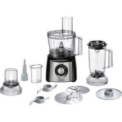 Bosch MultiTalent 3 MCM3501M Πολυμίξερ 800W με Κάδο 2.3lt και Κανάτα Μπλέντερ Μαύρο 9