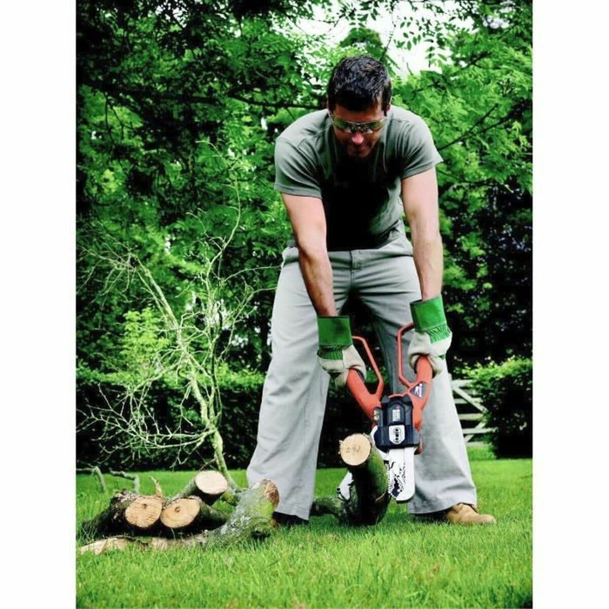 Black & Decker Ηλεκτρικό Αλυσοπρίονο 3kg με Λάμα 10cm GK1000 3