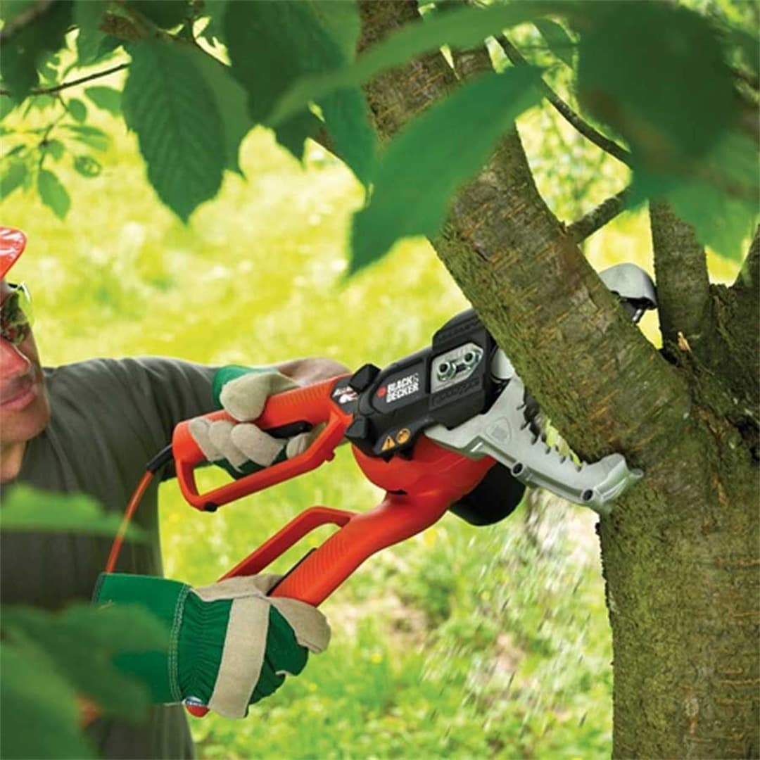 Black & Decker Ηλεκτρικό Αλυσοπρίονο 3kg με Λάμα 10cm GK1000 9