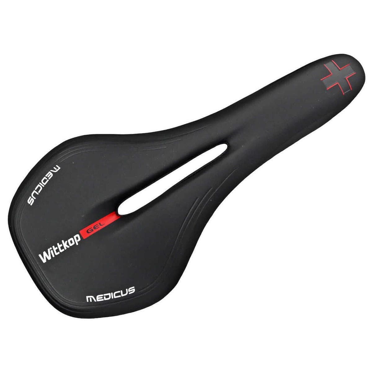 Wittkop Medicus Twin 7.0 Σέλα Ποδηλάτου Μαύρη 270 x 135 mm 8