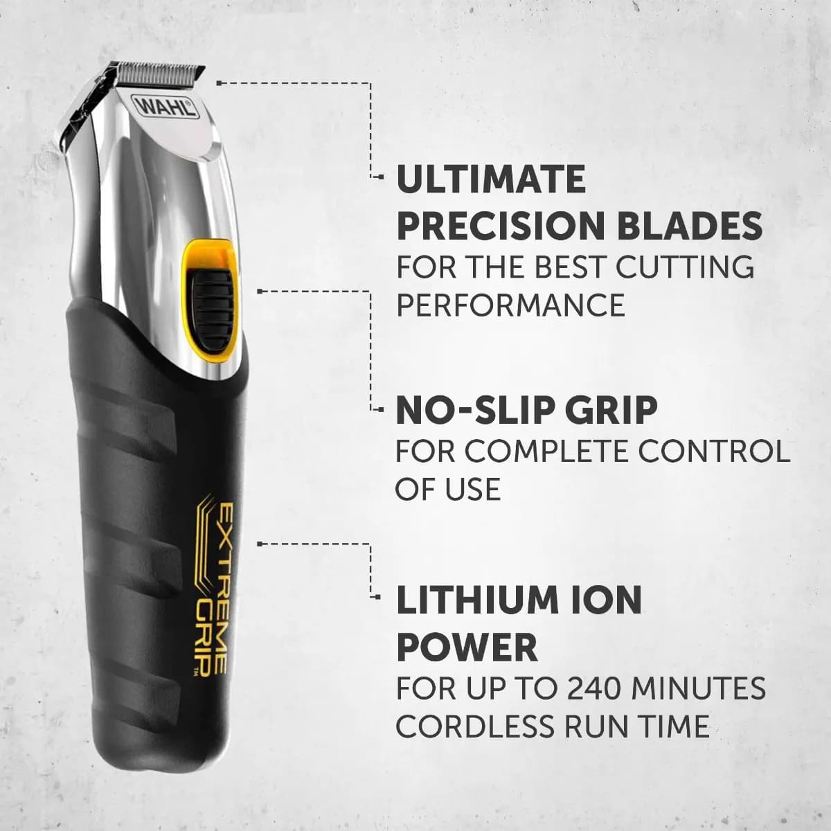 Wahl Professional Extreme Επαναφορτιζόμενη Κουρευτική Μηχανή Μαύρη 09893-0440 4