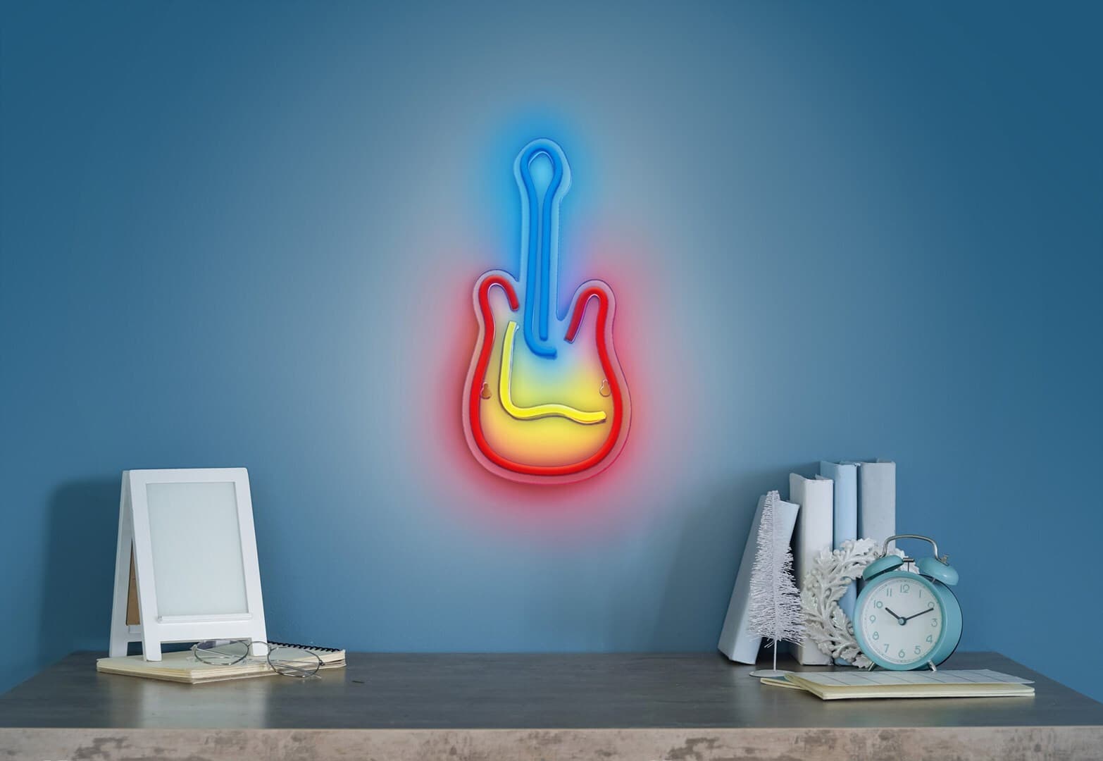Active Jet Neon Διακοσμητικό Φωτιστικό LED RGB 17.6εκ. AJE-NEON GITARA 2