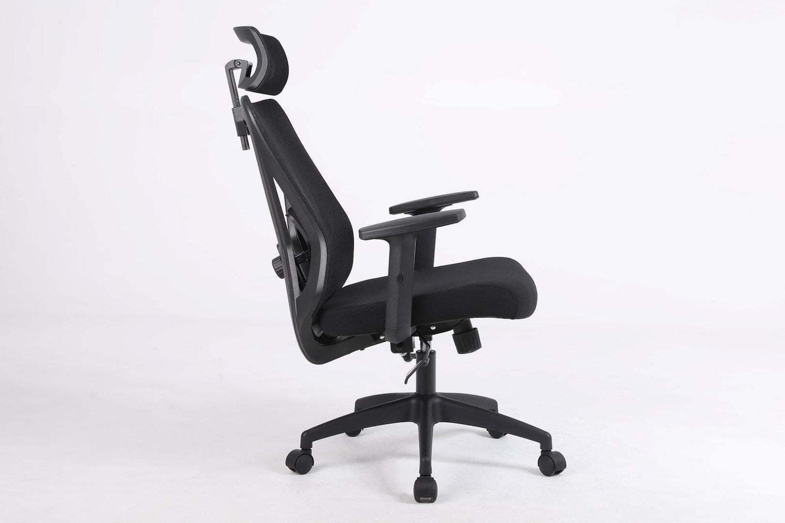 Active Jet Καρέκλα Γραφείου με Ρυθμιζόμενα Μπράτσα Black FOEACJBIU0001 2
