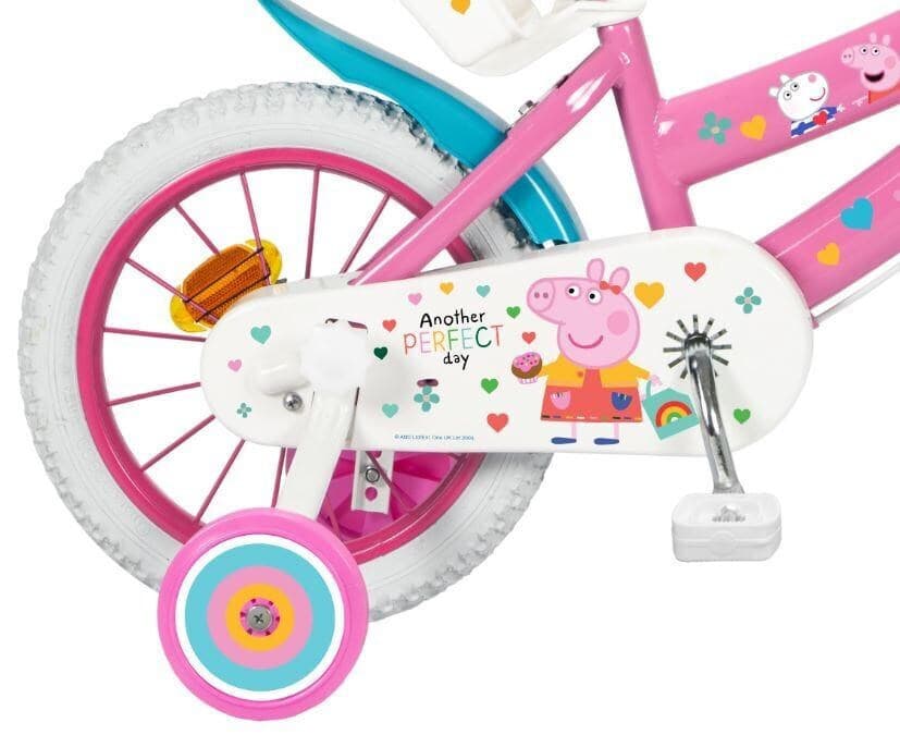Toimsa Peppa Pig 16" Παιδικό Ποδήλατo Πόλης Ροζ 5