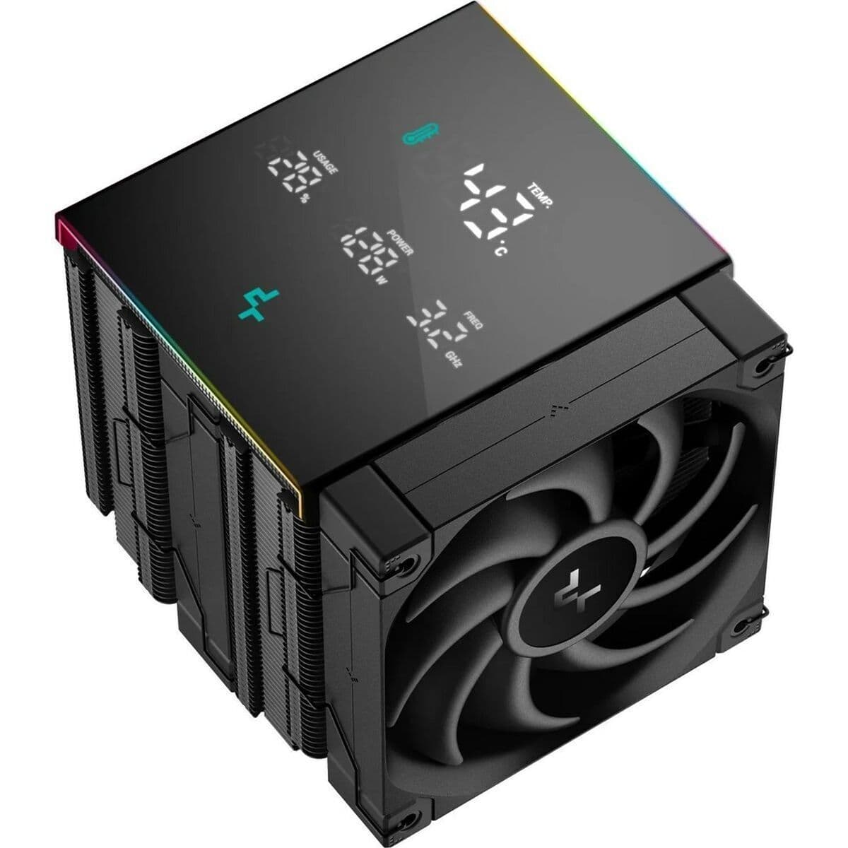 Deepcool AK620 Digital PRO Ψύκτρα Επεξεργαστή Διπλού Ανεμιστήρα για Socket AM4/AM5/1200/115x/1700 με ARGB Φωτισμό 7