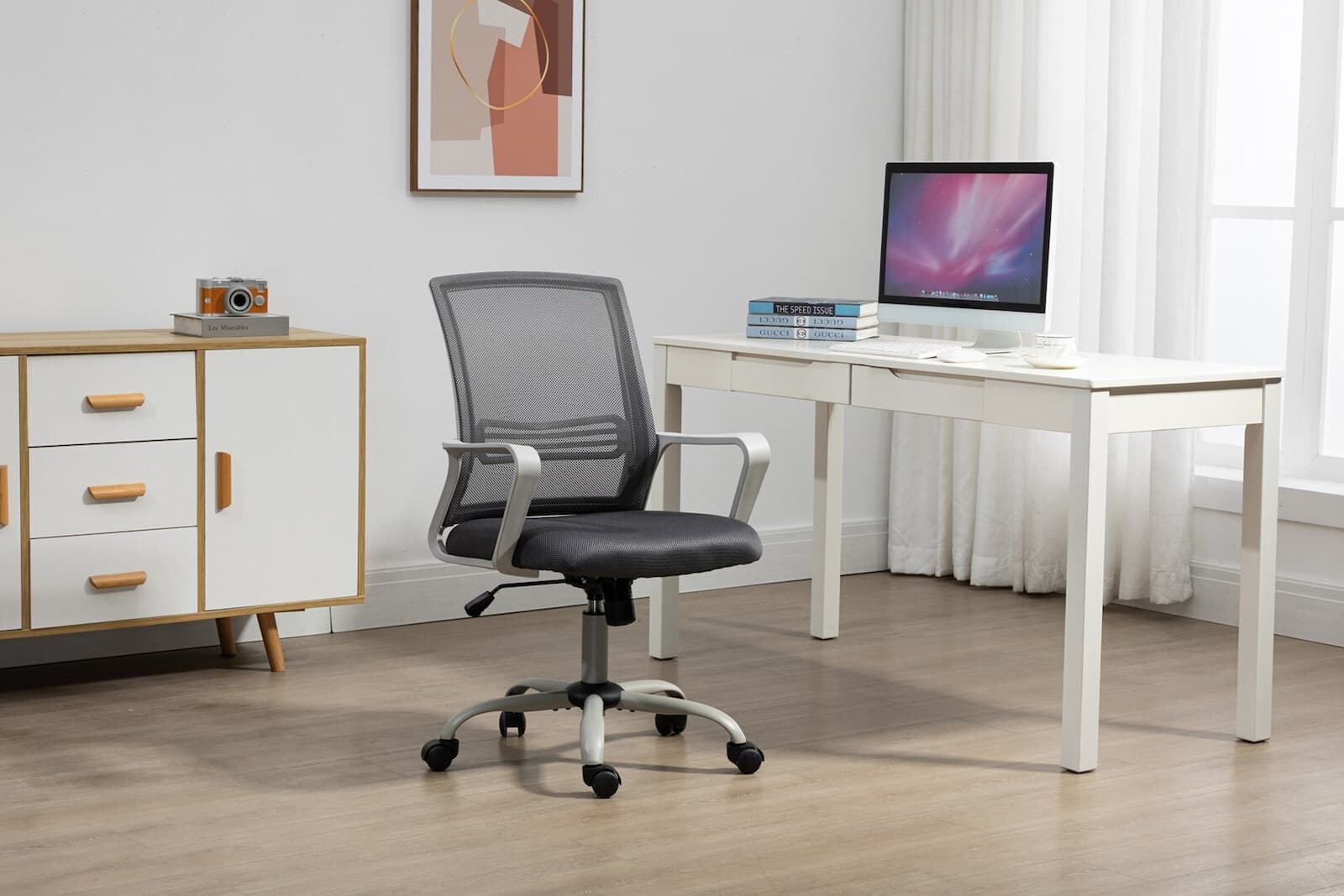 Active Jet Yk01 Καρέκλα Γραφείου Grey 6
