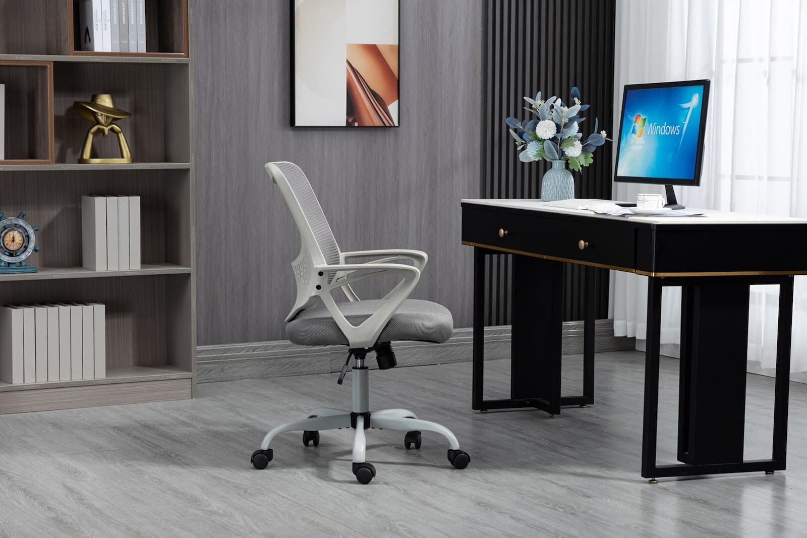Active Jet Yk507 Καρέκλα Γραφείου Grey 5