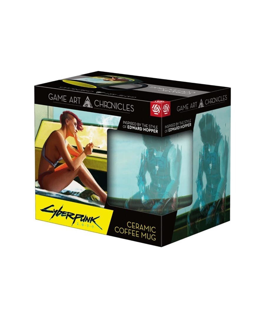 Κούπα Φλιτζάνι Good Loot Cyberpunk 2077 Game Art Chronicles Μαύρο 450 Ml 2