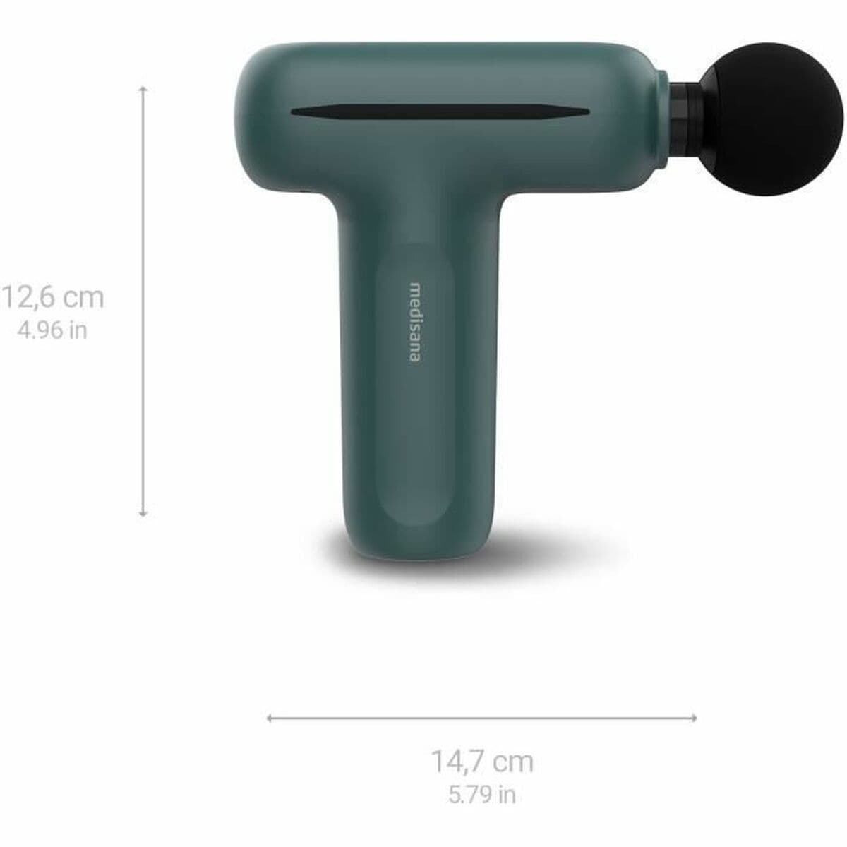 Medisana MG 200 Πιστόλι Μασάζ για το Σώμα με Δόνηση Γκρι 2